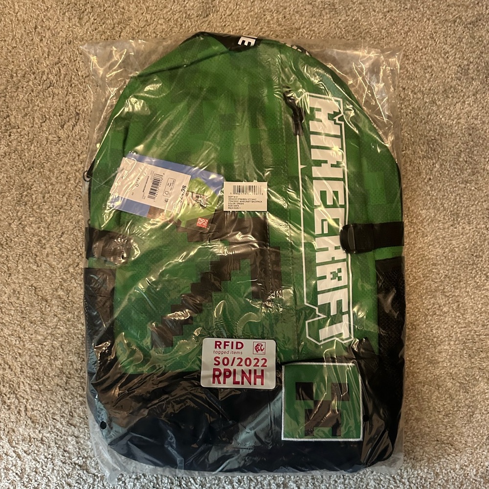 Brand New Minecraft Backpack